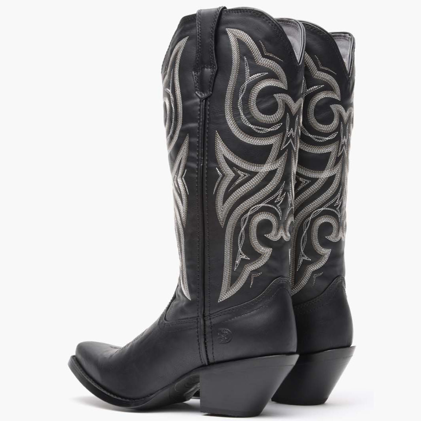 Crush by Durango Women's Black Beauty Western Boot - back