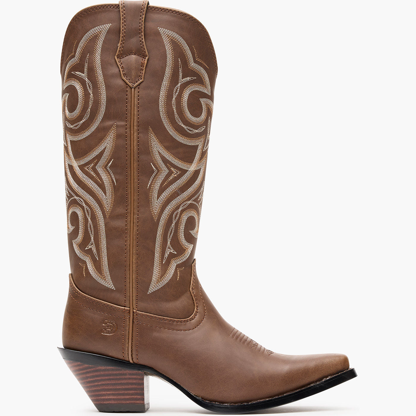 Crush by Durango Women's Milk Chocolate Western Boot - profile