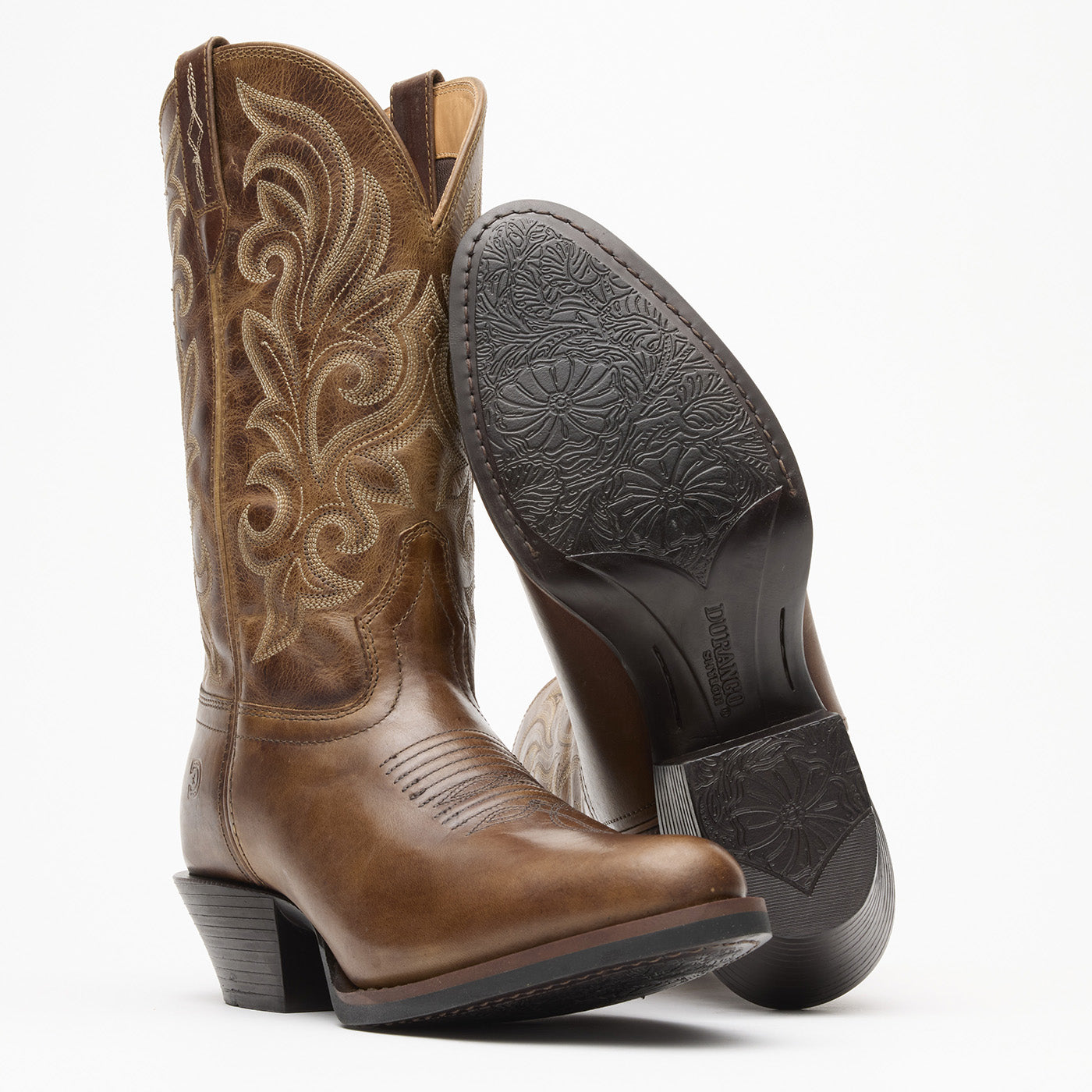 Durango® Women's Shyloh Caramel Western Boot - outsole