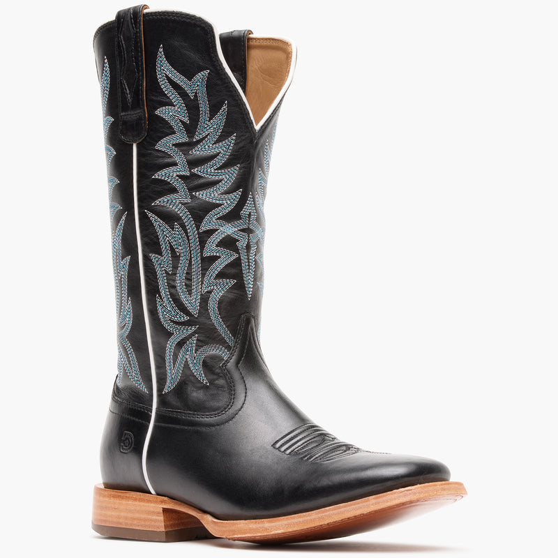 Front view of Durango Arena Elite black square toe western boot