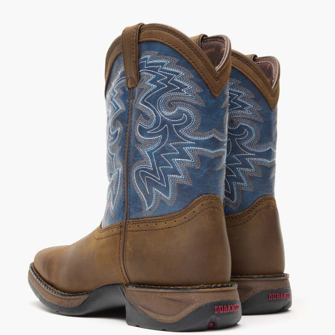 Lil' Rebel™ by Durango® Big Kid Western Boot - back