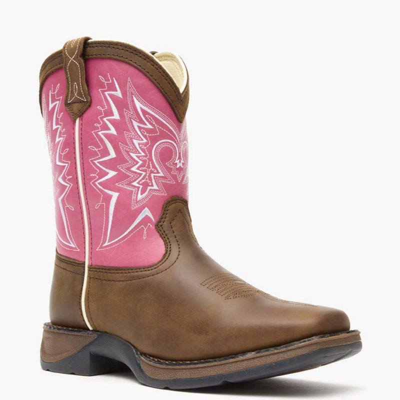 LIL' DURANGO® Big Kid Let Love Fly Western Boot - main