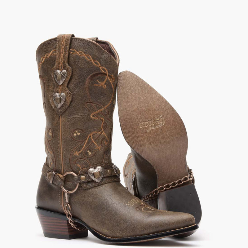 Crush by Durango® Women's Brown Heartbreaker Boot - outsole
