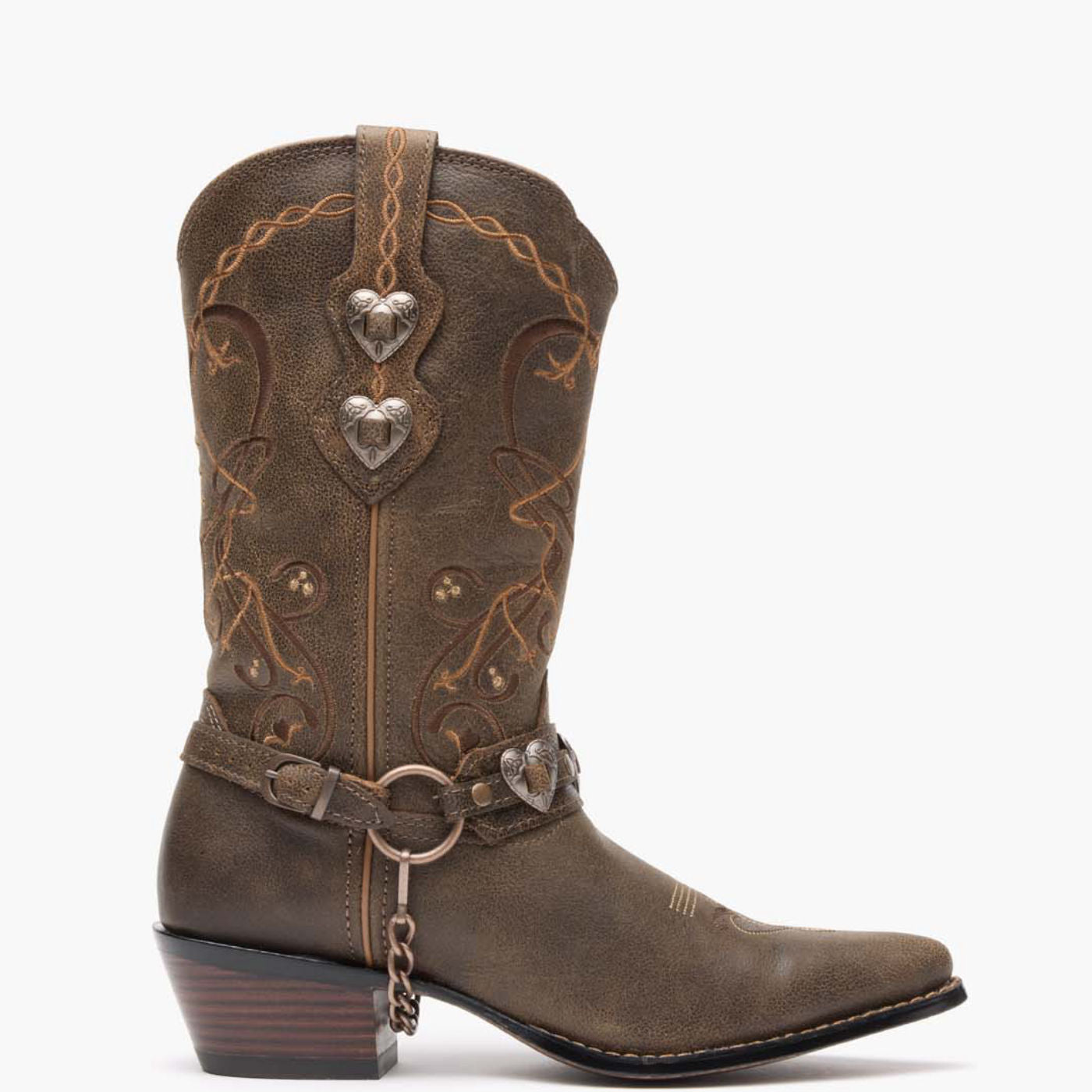 Crush by Durango® Women's Brown Heartbreaker Boot - profile