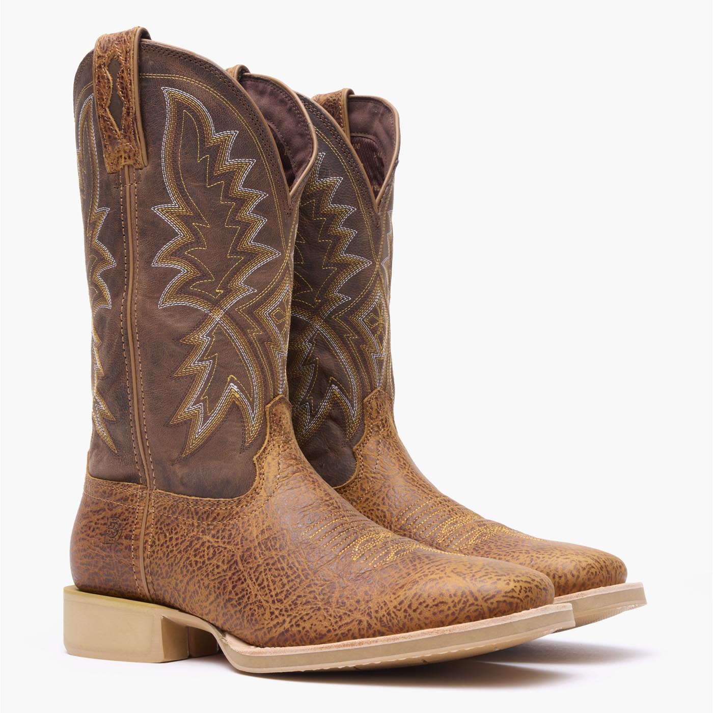 Durango® Rebel Pro Lite Rustic Tan & Tobacco Western Boot - front