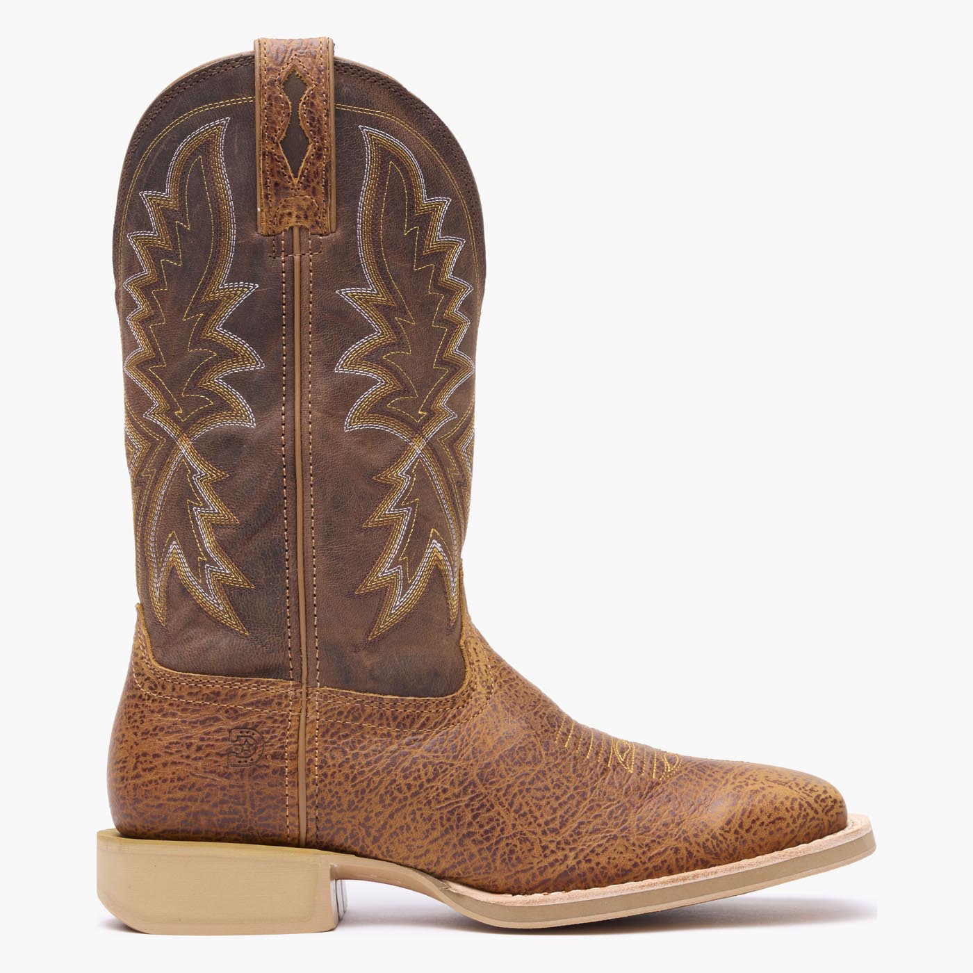 Durango® Rebel Pro Lite Rustic Tan & Tobacco Western Boot - profile