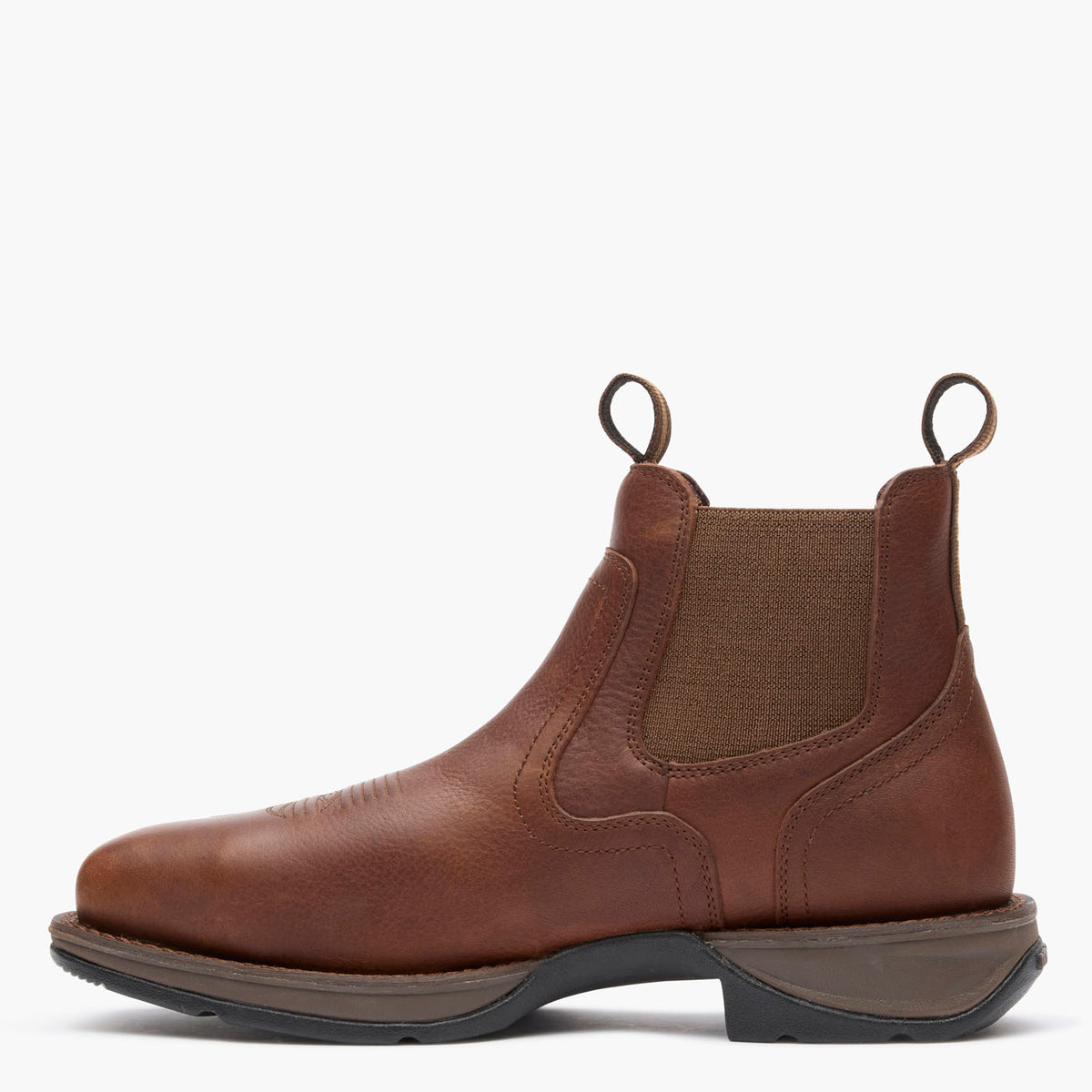 Inner side view Durango® Red Dirt Rebel™ Chelsea Work Boot
