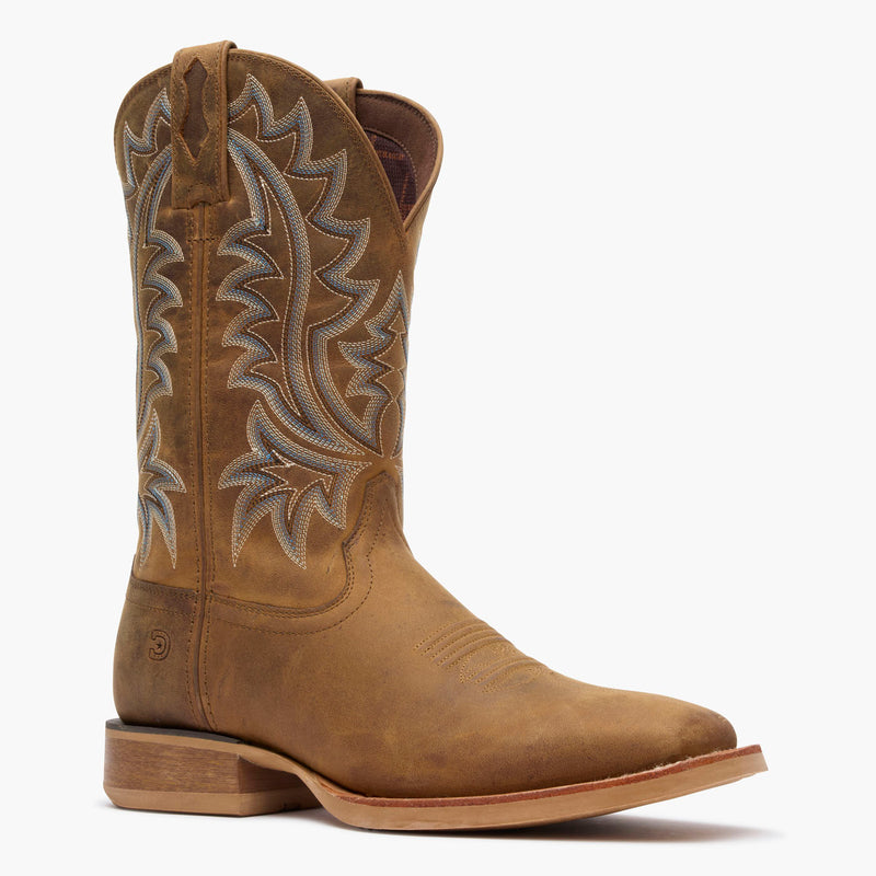 Front view of Durango® men’s 12” Tan Saddle Rebel Pro™