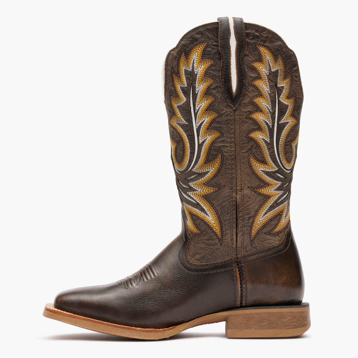 Inner side view of Durango® women’s 12” Burnished Peppercorn Lady Rebel Pro™