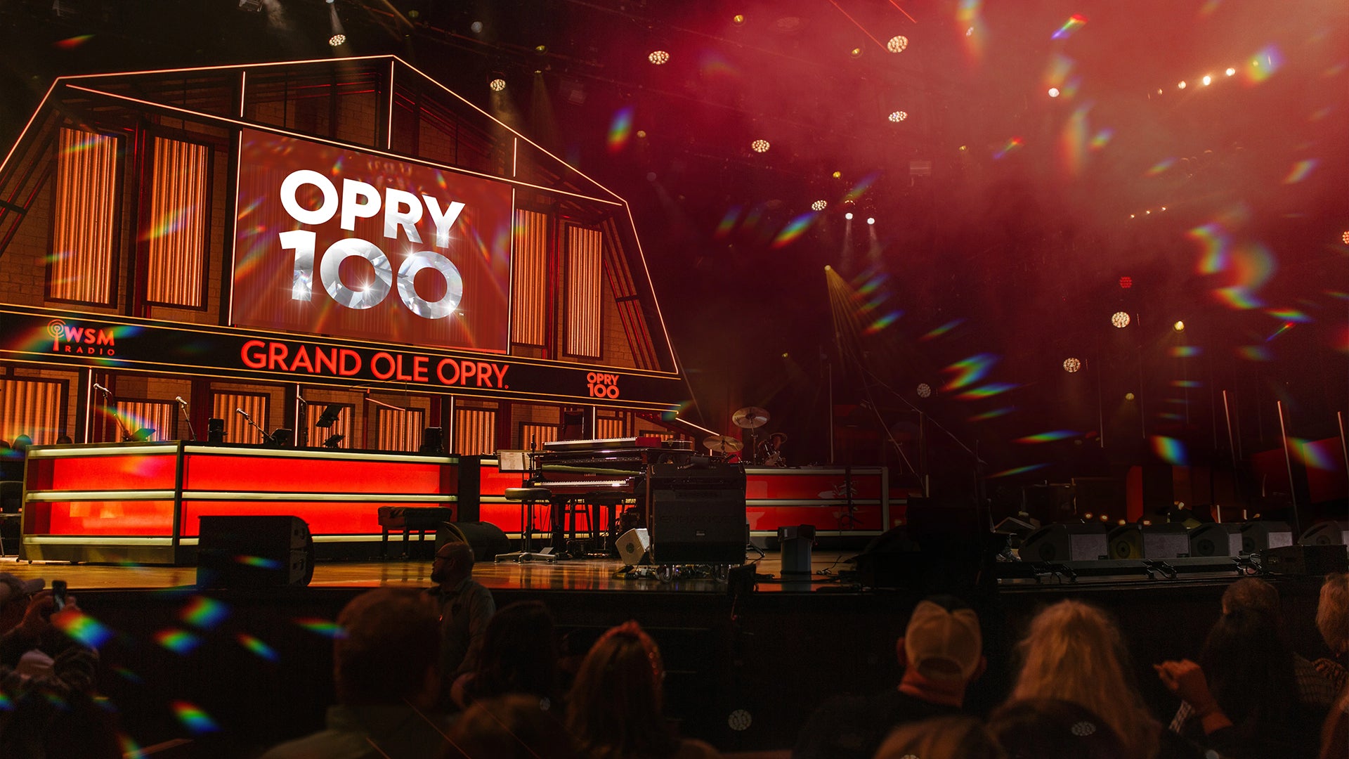 The Grand Ole Opry stage for it's 100 anniversary